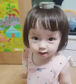  萌娃男女生头像你就是黑夜的光