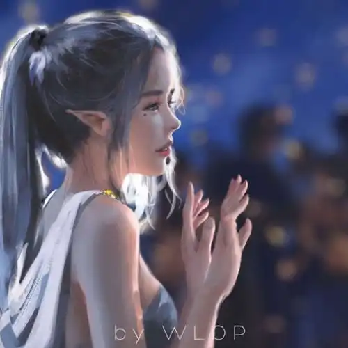  插画系唯美干净动漫二次元女生卡通动漫头像我要个性网