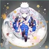 森系闺蜜头像2张画中画微信头像图片大全