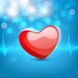 心电图与红色的心形蓝色背景上的模板免费下载eps格式编号14785789千图网 心电图与红色的心形蓝色背景上的模板免费下载eps格式编号14785789千图网