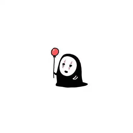  无脸男卡通小头像