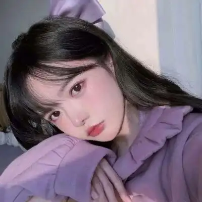  女生头像紫色系超仙女的头像是春天的颜色