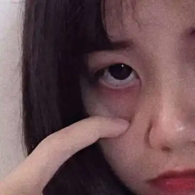 女生眼睛部位丧系头像头