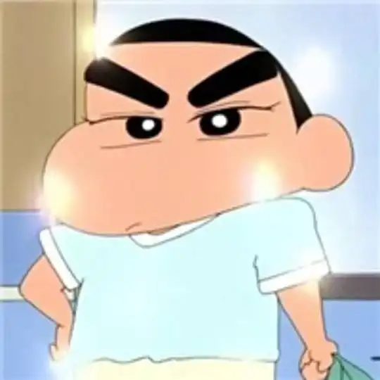 蜡笔小新妮妮拿花头像