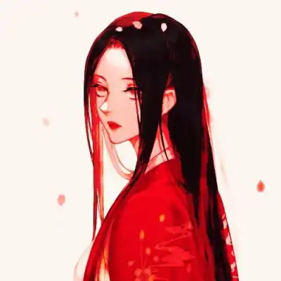 清新治愈系头像动漫女古