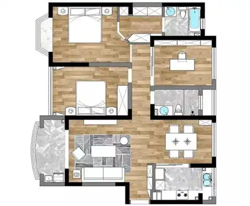 清新色调北欧风装修,不一样的家居格调 清新色调北欧风装修,不一样的家居格调