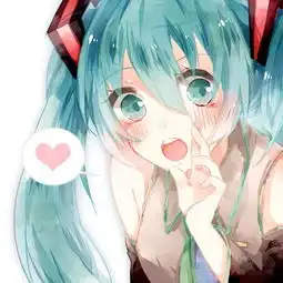 唯美少女小清新爱心温馨治愈二次元堆糖,美好生活研究所