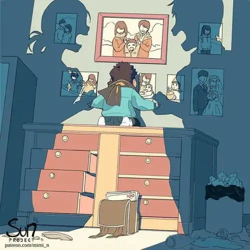 引人深思的插图描绘了我们社会的错误 引人深思的插图描绘了我们社会的错误