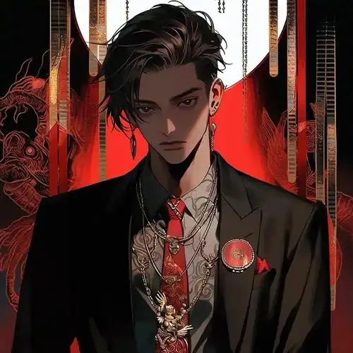  斯文败类禁欲系男生头像动漫