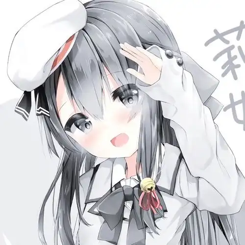  二次元动漫少女头像爱了