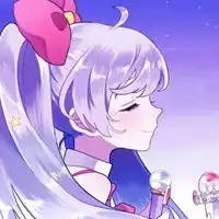  动漫紫色头像动漫女生唯美紫色系头像