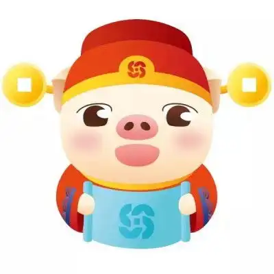 财神猪图片头像图片 财神猪图片头像图片