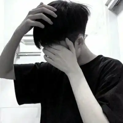  丧系头像真人网图男比较丧伤感高清图片一组