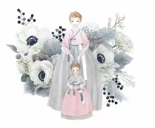  最暖心的爱我的妈妈会画画
