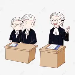  手绘卡通律师辩论素材图片免费下载千库网