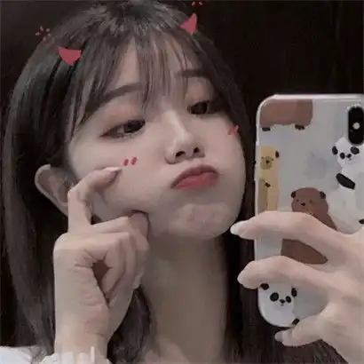  女生头像清新甜美可爱,青春是靠自己努力的