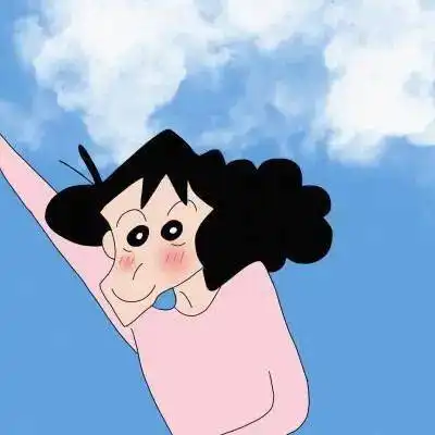 蜡笔小新爸妈情侣头像