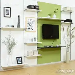  北欧设计电视背景墙图片欣赏
