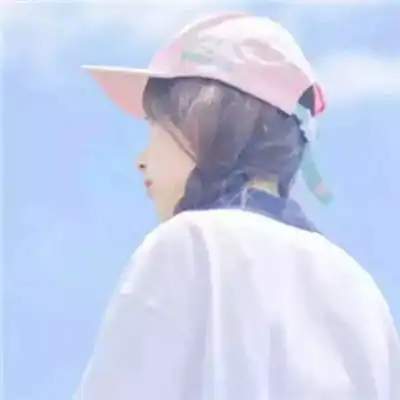 冷偏蓝系头像女生头像图
