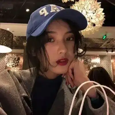 头像女霸气黑色系女生红