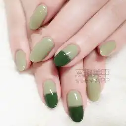 最清新养眼的绿色系美甲,这些款式high惊艳 最清新养眼的绿色系美甲,这些款式high惊艳