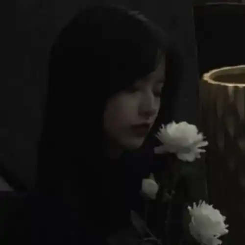  暗黑头像丨精选暗黑丧系女生头像