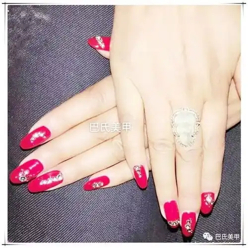  巴氏美甲美图回顾红色系列