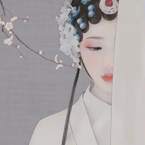 古风戏子二次元头像女