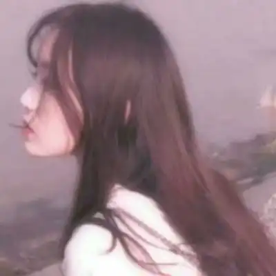 粉色控韩系少女头像2020新款高清真人软妹头像