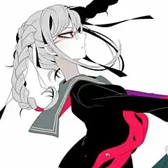  插画动漫二次元头像萌系女
