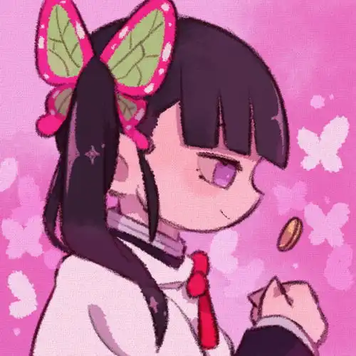 萌系女生头像系列画风