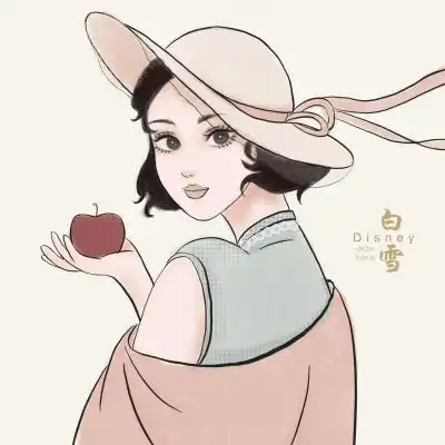 民国风女生头像清冷系