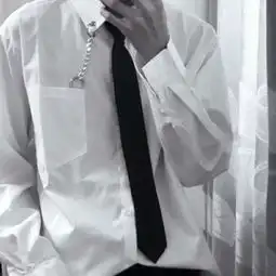 男生禁欲系高冷头像白衬