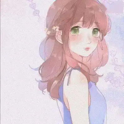  女生头像清新浪漫少女卡通有壁纸噢