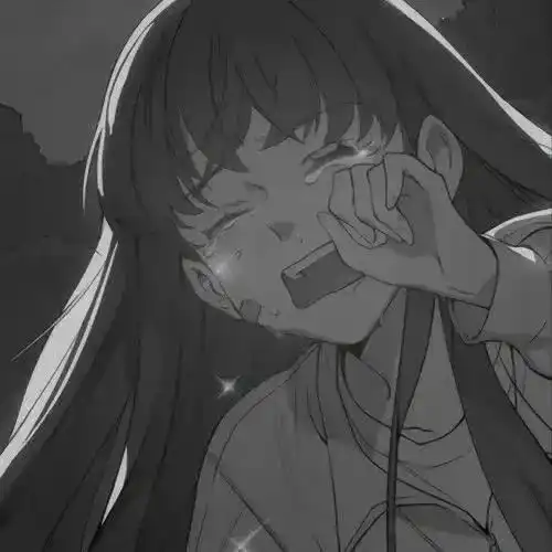  女生头像丧系伤感女头