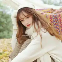 可爱系头像女生真人可保