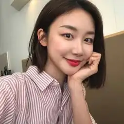  女生头像短发系列