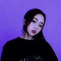  原宿风粉色系女生头像