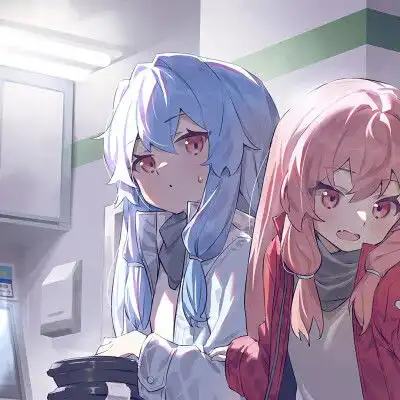 二次元头像萌系女可爱动漫女生