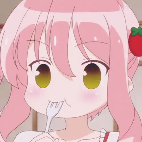 清新治愈系头像动漫女恰