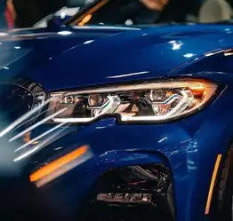 全新宝马330i大灯部分 全新宝马330i大灯部分