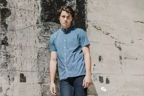  无领衬衫图鉴禁欲系男人受欢迎,离不开这一件