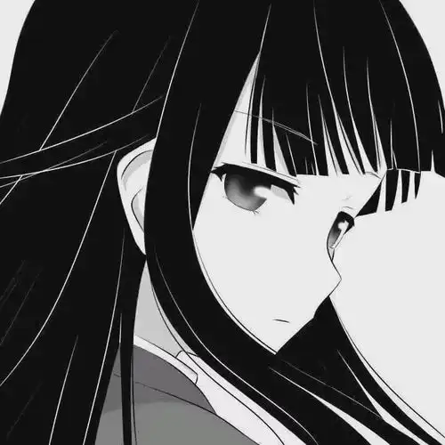 丧系头像情侣动漫美女头
