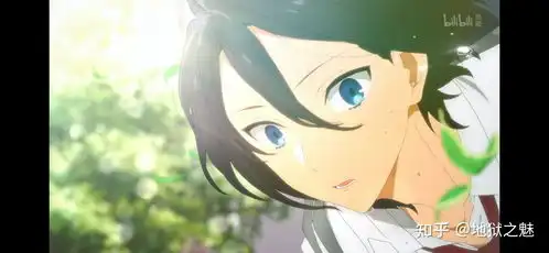  有没有和这个图片很像的男生头像,蓝色,侧脸,动漫