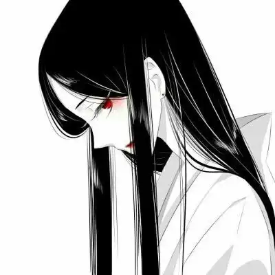黑暗系动漫头像黑暗系列少女丧图片 黑暗系动漫头像黑暗系列少女丧图片