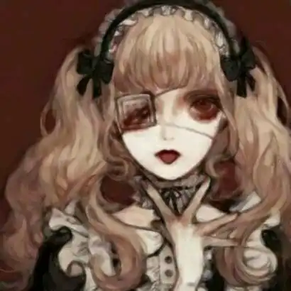  动漫女生血瞳邪魅头像红眼睛动漫女生头像