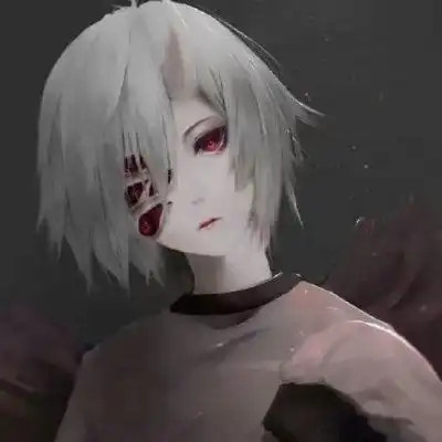  二次元黑暗系女生头像,高清好看的黑暗系二次元动漫女生头像图片