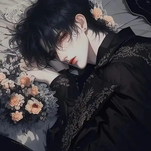 斯文败类禁欲系男生头像动漫