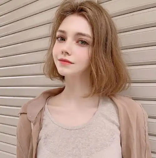 可爱女生头像萌系真人芭