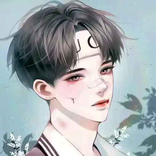  暗黑系头像,黄粱一梦,倾厦而醒